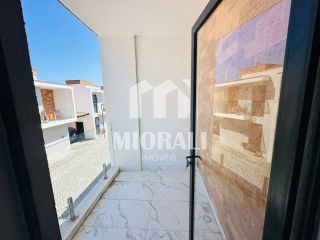 TM - Casa duplex 3 quartos com suíte e área gourmet em Barra Nova a 300 metros da praia