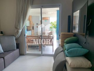 MV - Casa mobiliada com piscina e 5 suítes no Arquipélago do Sol em Barra de São Miguel próxima à praia