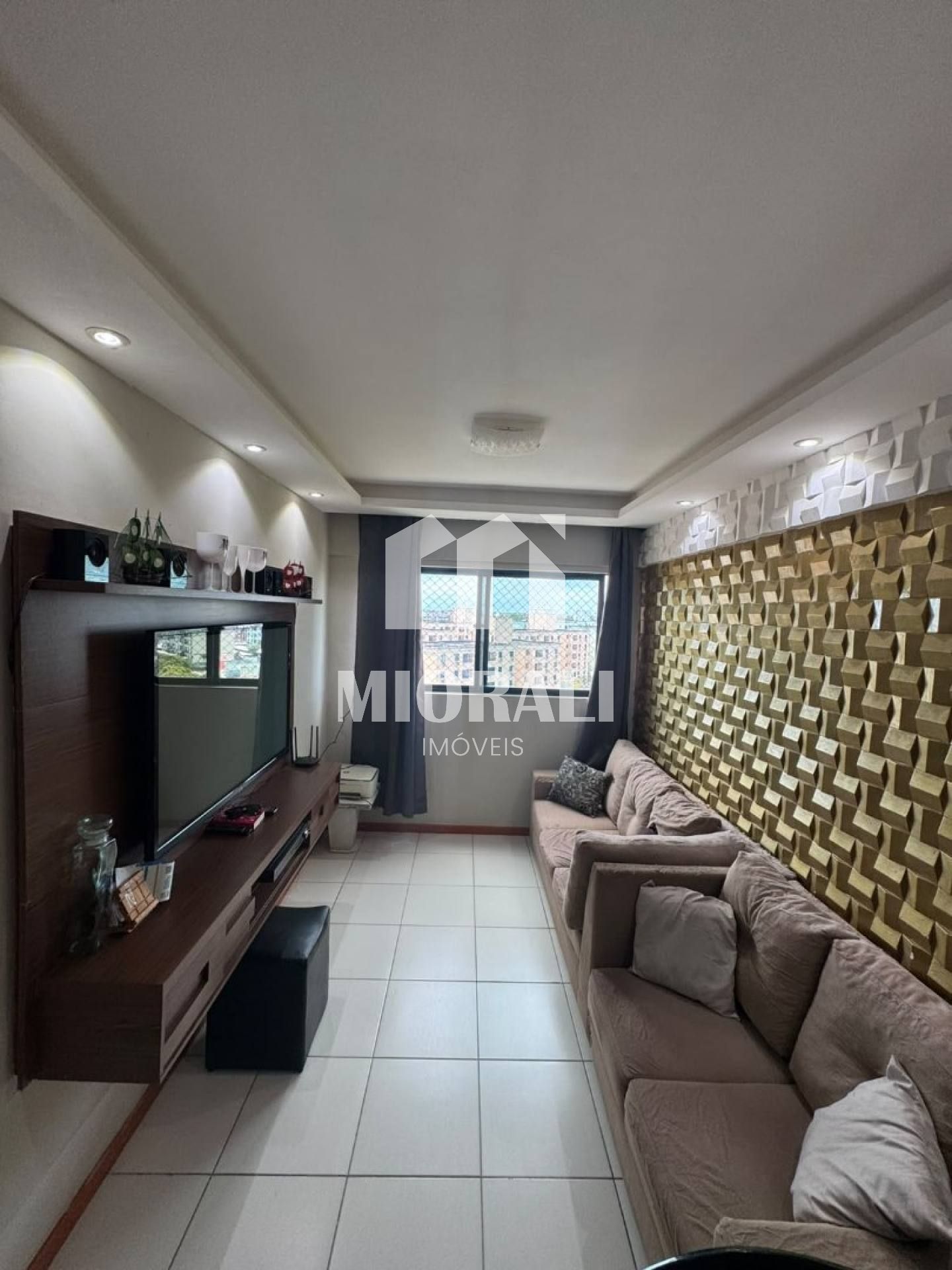 DS - Apartamento 2 quartos nascente no Residencial Pátio próximo ao Shopping Pátio Maceió com planejados