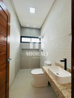TM - Casa 3 quartos com suíte e closet no Jardins Perucaba 2 em Arapiraca com área gourmet e 2 vagas