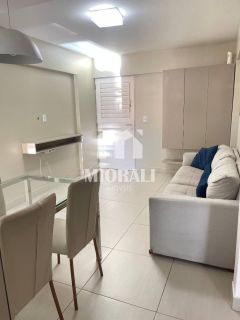 JB - Apartamento mobiliado com varanda gourmet na Ponta Verde próximo à Igreja São Pedro e à praia
