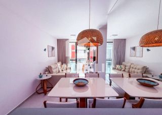 MV - Apartamento 2 quartos com suíte no Smart Stay Praça do Skate em Ponta Verde próximo à praia