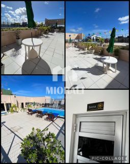 BR - Apartamento cobertura 1 quarto mobiliado à venda na Jatiúca 41m² porteira fechada