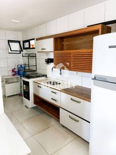 BR - Apartamento 2 quartos semi mobiliado à venda no Pinheiro com piscina e academia