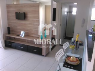 MV - Flat mobiliado 1 quarto para aluguel na Ponta Verde 53m² a 4 quadras da praia