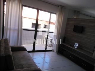 MV - Flat mobiliado 1 quarto para aluguel na Ponta Verde 53m² a 4 quadras da praia