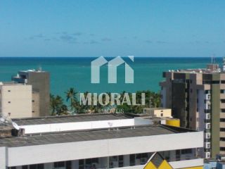MV - Flat mobiliado 1 quarto para aluguel na Ponta Verde 53m² a 4 quadras da praia