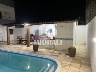 FC - Casa duplex 4 suítes mobiliada com piscina à venda na Barra de São Miguel