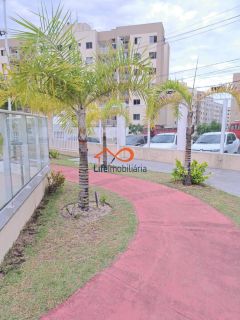 Alugo Apartamento Com 2/4, Mobiliado, Lado da Sombra e Bem Ventilado no Condomínio Parque Nascente.