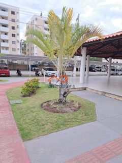 Alugo Apartamento Com 2/4, Mobiliado, Lado da Sombra e Bem Ventilado no Condomínio Parque Nascente.