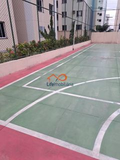 Alugo Apartamento Com 2/4, Mobiliado, Lado da Sombra e Bem Ventilado no Condomínio Parque Nascente.