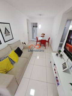 Alugo Apartamento Com 2/4, Mobiliado, Lado da Sombra e Bem Ventilado no Condomínio Parque Nascente.