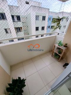 Alugo Apartamento Com 2/4, Mobiliado, Lado da Sombra e Bem Ventilado no Condomínio Parque Nascente.