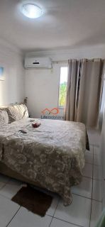 Apartamento Mobiliado Para Alugar no Condomínio Acqua Ville Residence, Com 2/4, 3° Andar e Com Área de Lazer Completa