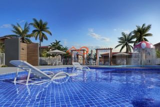 Apartamento Mobiliado à Venda no Condomínio Park Barra Mais Viver Com 2/4, Varanda e Área de Lazer Completa.