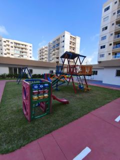 Apartamento Semi Mobiliado Para Alugar no Condomínio Jardim de Aruana Com 2/4 Sendo 1 Suíte