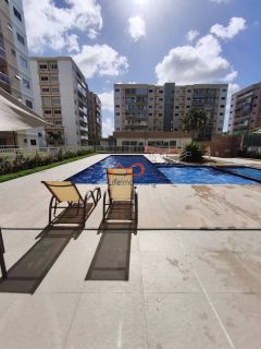 Apartamento Semi Mobiliado Para Alugar no Condomínio Jardim de Aruana Com 2/4 Sendo 1 Suíte
