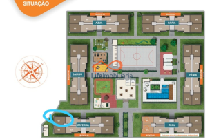 Apartamento à Venda no Condomínio Residencial Jardim de Aruana