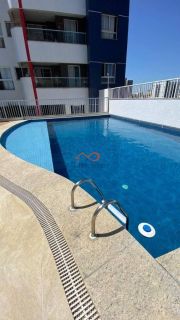 Apartamento Mobiliado no Condomínio Rebecca Milstein, 3º andar, 2 Dormitórios e Varanda Gourmet na Coroa do Meio