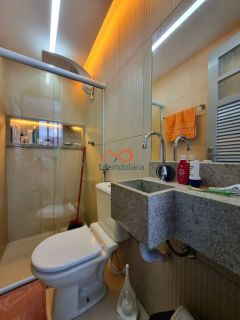Apartamento à Venda no Condomínio Costa Esmeralda, Com 3 Quartos Sendo 1 Suíte no bairro Grageru.