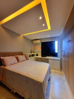 Apartamento à Venda no Condomínio Costa Esmeralda, Com 3 Quartos Sendo 1 Suíte no bairro Grageru.