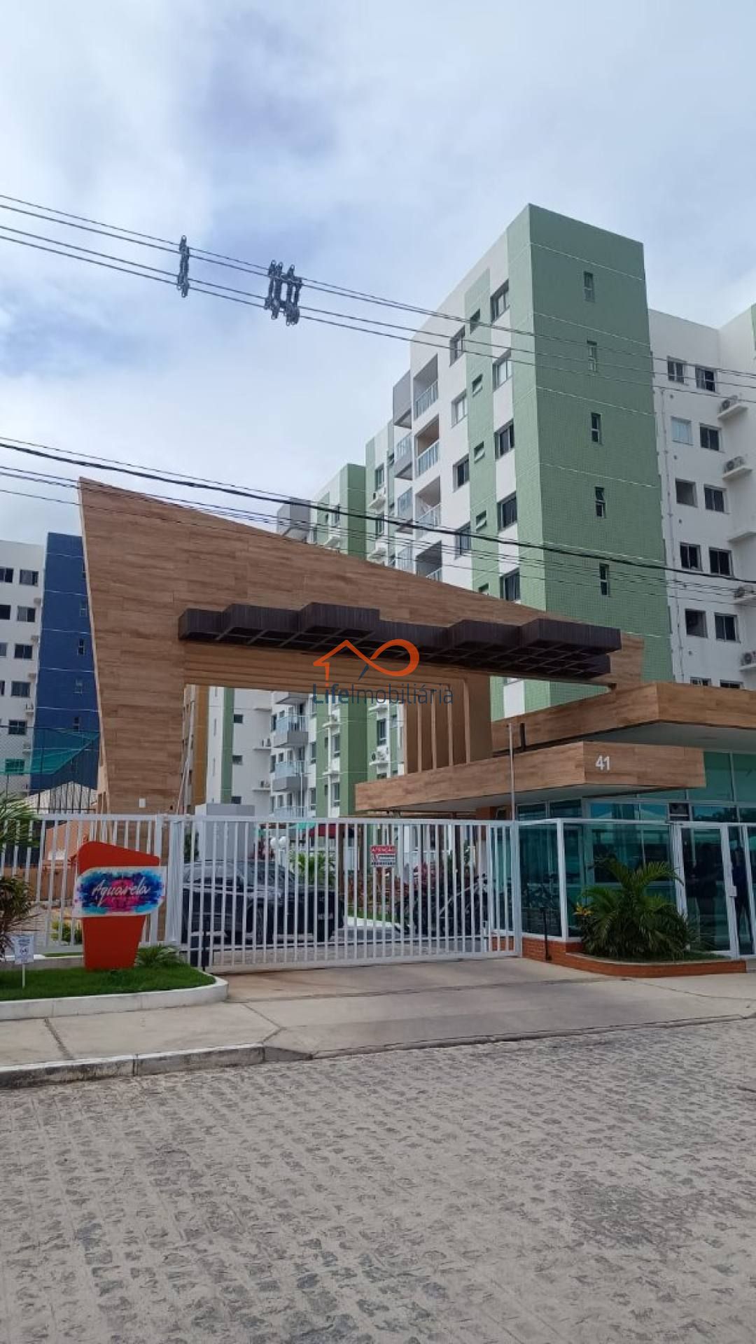 Apartamento sombra 1º andar para locação no Condomínio Aquarela Parque