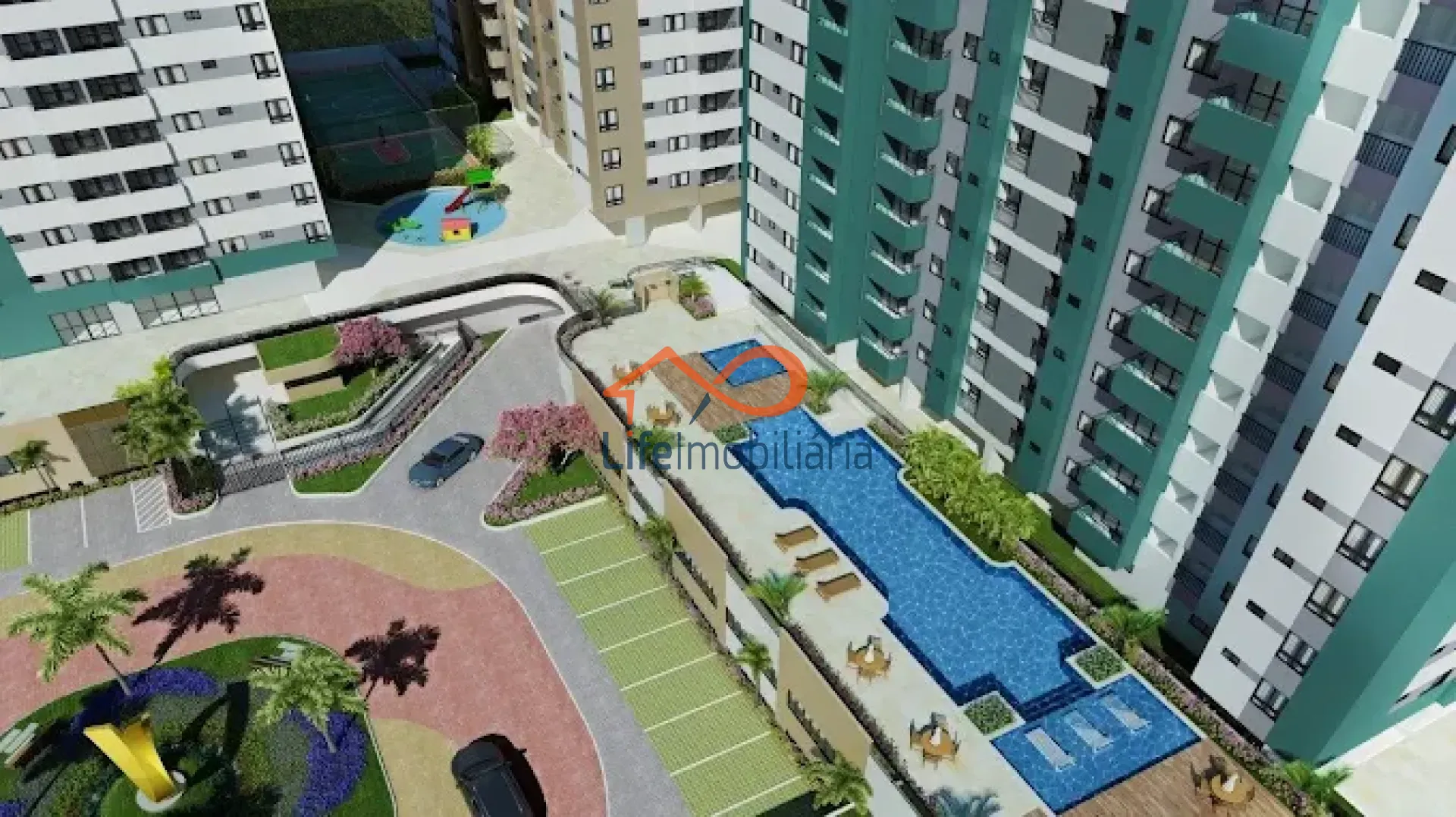 Apartamento à venda no Condomínio Le Vert Boulevard na Farolândia