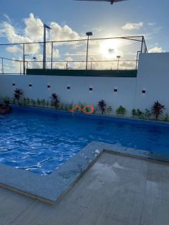 Apartamento Para Locação no Condomínio Moradas da Barra Com 2/4 Sendo 1 Suíte e Área de Lazer Completa na Barra dos Coqueiros