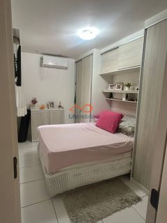 Apartamento à Venda Com 2/4, 1º Andar e Área de Lazer Completa no Condomínio Ilhas dos Açores - Jabotiana, Aracaju/SE