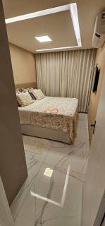 Apartamento à Venda no Condomínio Villa Jardins com 3/4 - 2 Salas e Móveis Planejados na Sala, Cozinha e Quarto no Bairro Jabotiana - Aracaju/SE