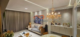 Apartamento à Venda no Condomínio Villa Jardins com 3/4 - 2 Salas e Móveis Planejados na Sala, Cozinha e Quarto no Bairro Jabotiana - Aracaju/SE