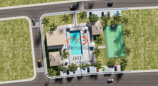 Lote à venda no Condomínio Malibu Beach Residence na Barra dos Coqueiros-SE