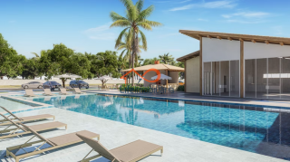 Lote à venda no Condomínio Malibu Beach Residence na Barra dos Coqueiros-SE