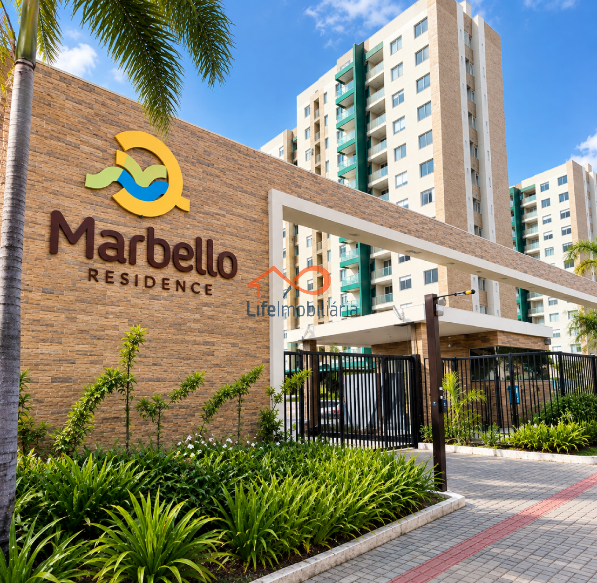 Apartamento mobiliado para alugar no Condomínio Marbello Residence na Coroa do Meio - Aracaju/SE