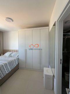 Apartamento mobiliado para alugar no Condomínio Marbello Residence na Coroa do Meio - Aracaju/SE