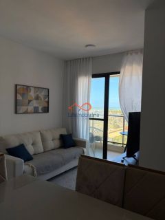 Apartamento mobiliado para alugar no Condomínio Marbello Residence na Coroa do Meio - Aracaju/SE