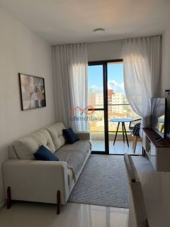 Apartamento mobiliado para alugar no Condomínio Marbello Residence na Coroa do Meio - Aracaju/SE