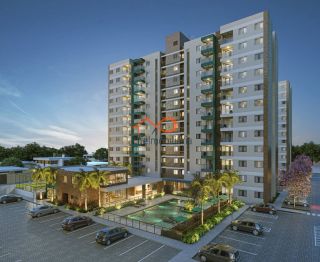 Apartamento mobiliado para alugar no Condomínio Marbello Residence na Coroa do Meio - Aracaju/SE