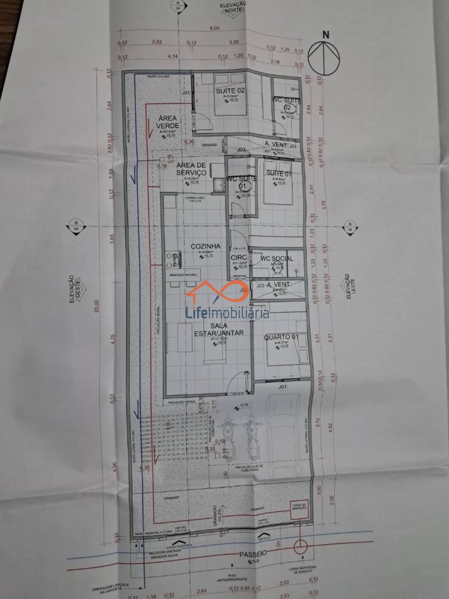 LOTE PARA VENDA NO PORTO POXIM RESIDENCIAL - EDUARDO GOMES - SÃO CRISTOVÃO