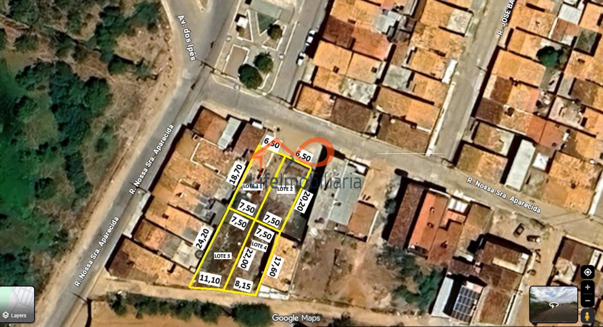 4 Lotes à venda em Nossa Senhora da Glória em Sergipe