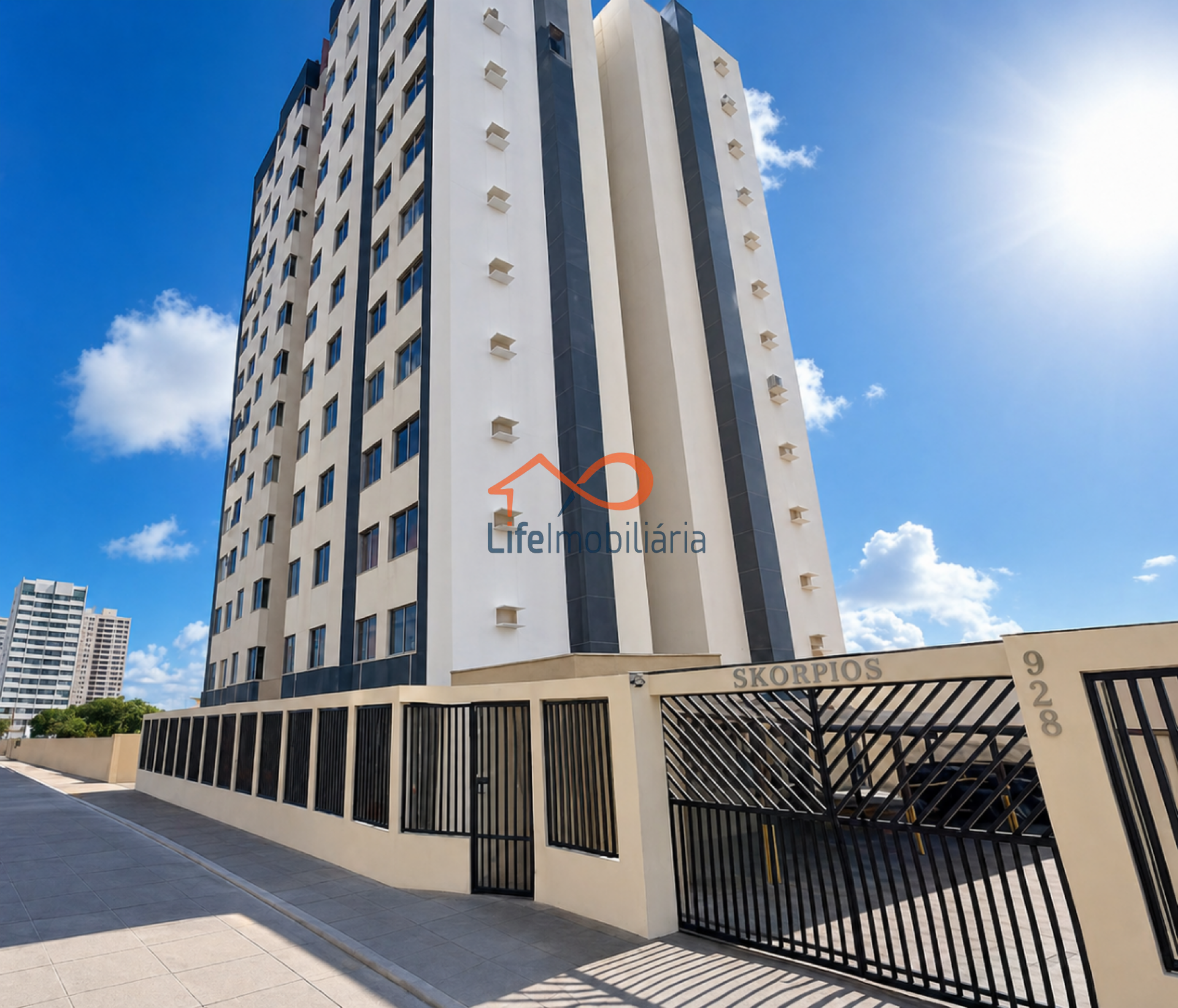 Apartamento mobiliado para alugar no Edifício Skorpios no Bairro Salgado Filho