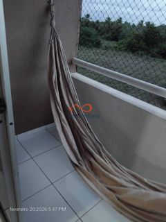 Apartamento Mobiliado Para Locação no Condomínio Acqua Ville Residence - Barra dos Coqueiros/SE