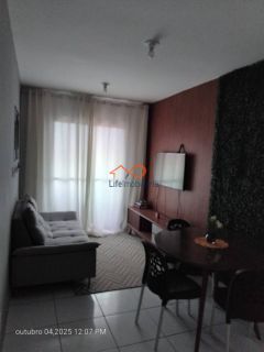Apartamento Mobiliado Para Locação no Condomínio Acqua Ville Residence - Barra dos Coqueiros/SE