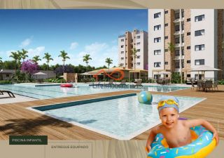 Venda de CHAVE de apartamento no 6º andar do Condomínio Terraços Residence na Barra do Coqueiros-SE