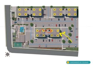 Apartamento à venda no 4º andar no Condomínio Viver Aruana na Aruana