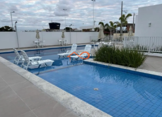 Apartamento no 3º andar para alugar no Condomínio Villa dos Coqueiro na Barra dos Coqueiros-SE