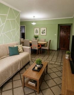 Apartamento à venda no 3º andar do Condomínio Praias do México no Ponto Novo