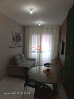 APARTAMENTO MOBILIADO PARA ALUGAR NO CONDOMÍNIO ACQUA VILLE RESIDENCE - BARRA DOS COQUEIROS/SE