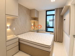 Casa Mobiliada em Condomínio Fechado Para Locação Com 2 Dormitórios no Marine Residence - Barra dos Coqueiros/SE