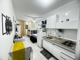 Kitnet localizada no 6º andar, no Condomínio da Fé